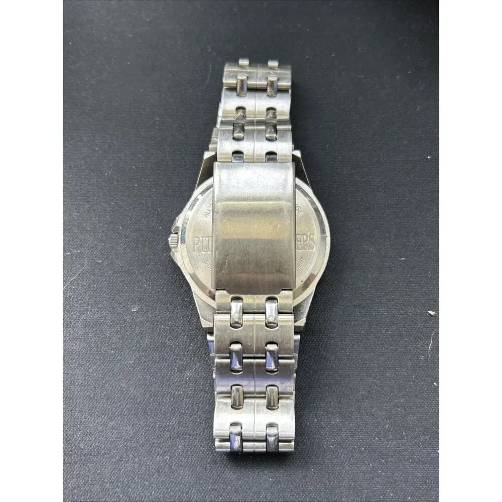 Pittsburgh Steelers Silver Tone Men’s Quartz Watch